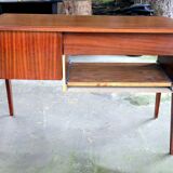 Scandinavian teak desk from the 60s, vintage design