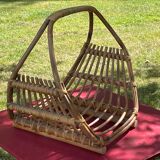 Magazine door in wood 70s