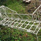 Garden bench cast iron half XXth