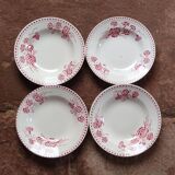 Hollow plates "Elise" Sarreguemines and Digoin