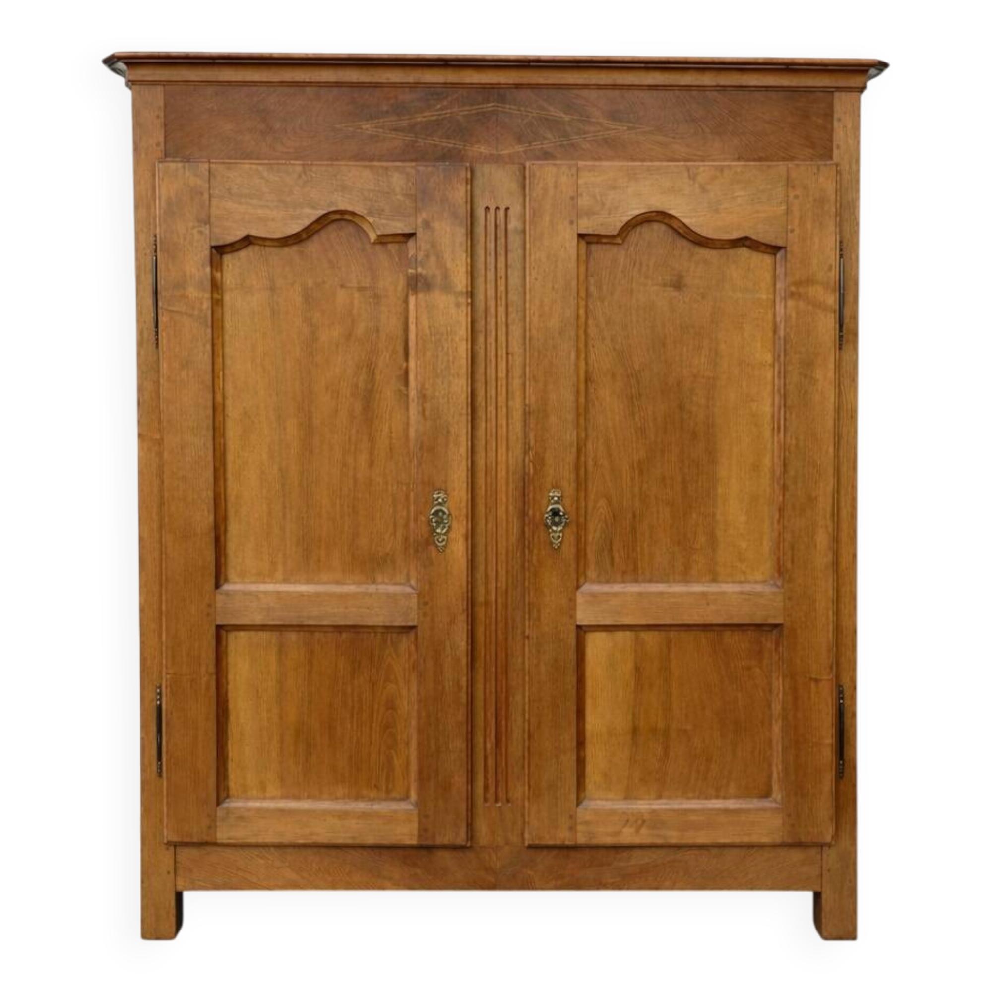 Antique walnut wardrobe – 19th century