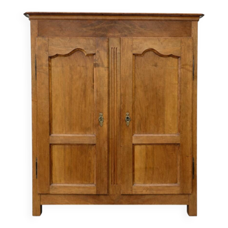 Antique walnut wardrobe – 19th century
