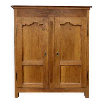 Antique walnut wardrobe – 19th century