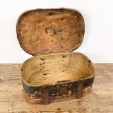 Late 18th century Swedish folkart travel chest