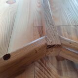 Oak and pine coffee table