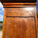 Louis XV style cherry wood cabinet late 19th century
