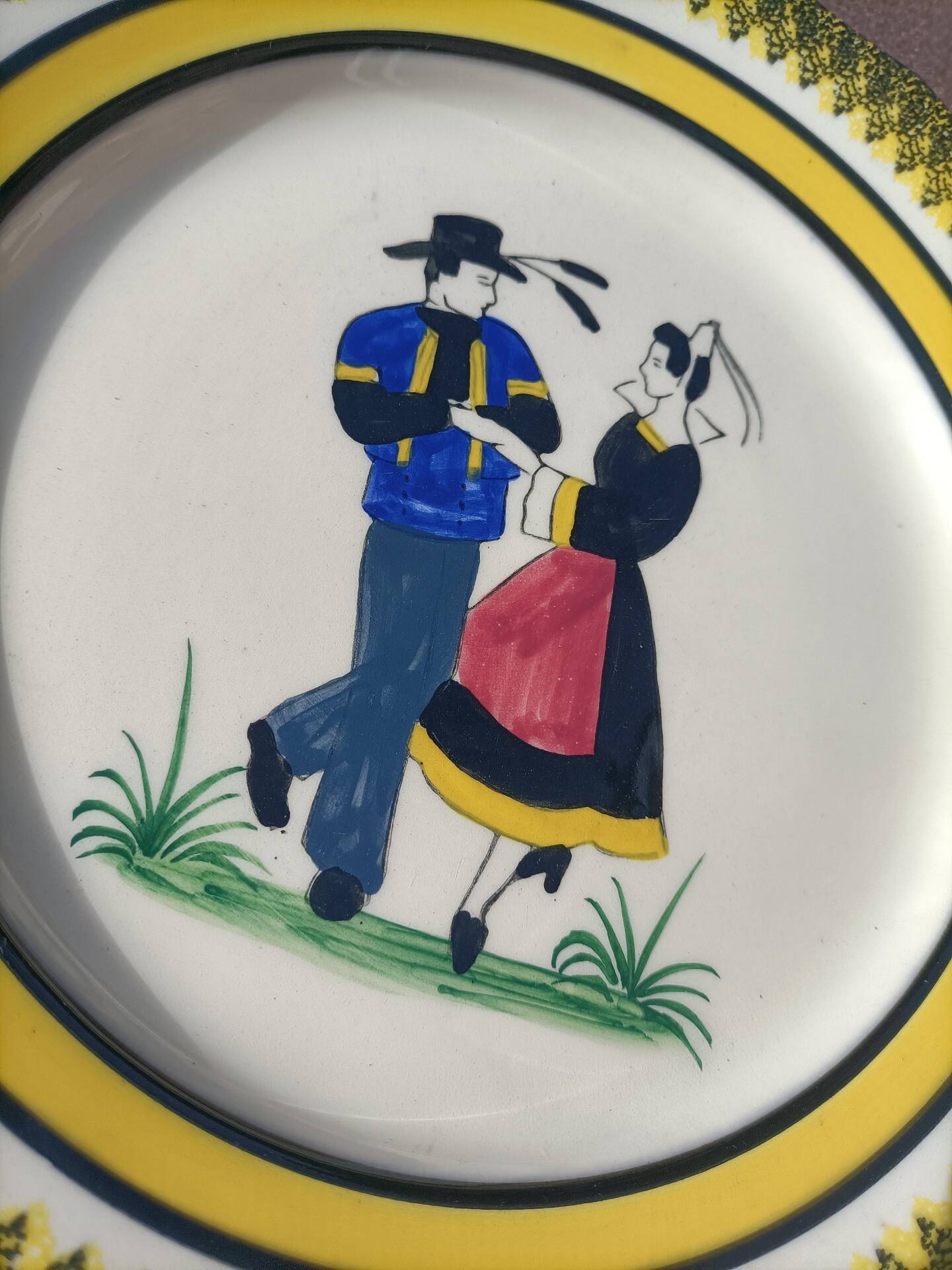 Henriot Quimper bowls