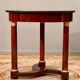 Gueridon tripod mahogany style Empire Epoch XIXth