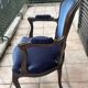 armchair with footrest