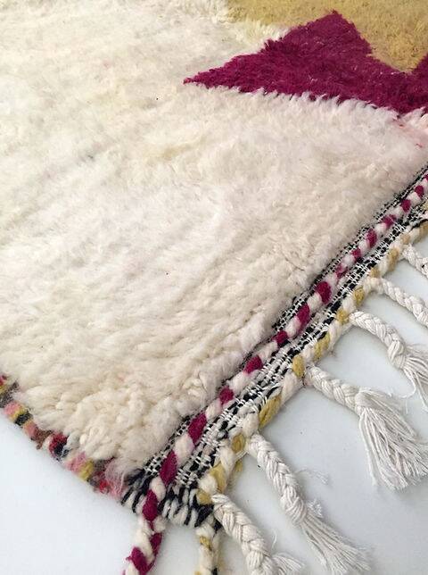 Tapis bérbere fait main traditionnelle 250cmx150cm