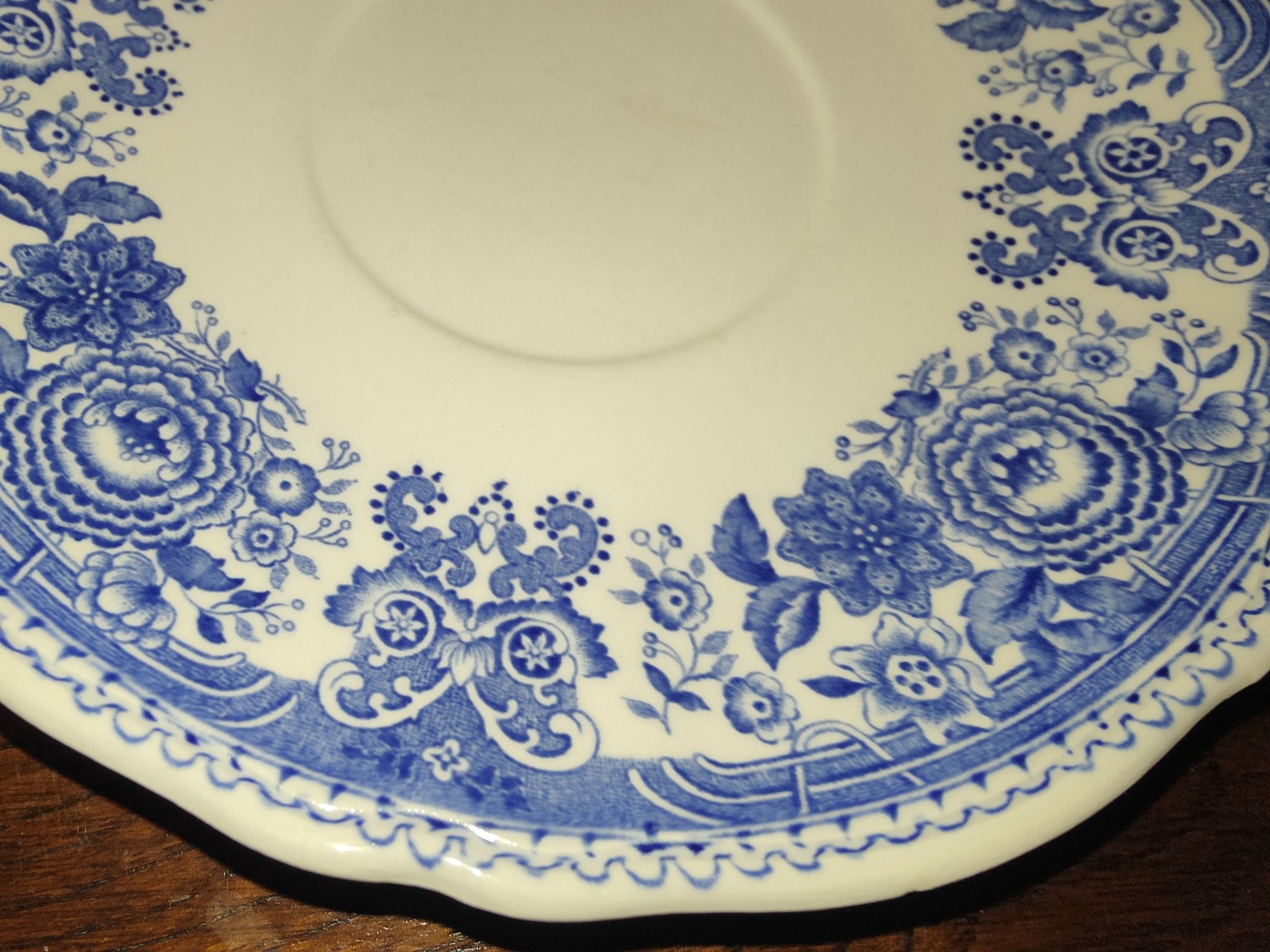 Assiette ancienne Villeroy et Boch Burgenland Années 70