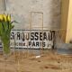 Vintage gold metal document holder