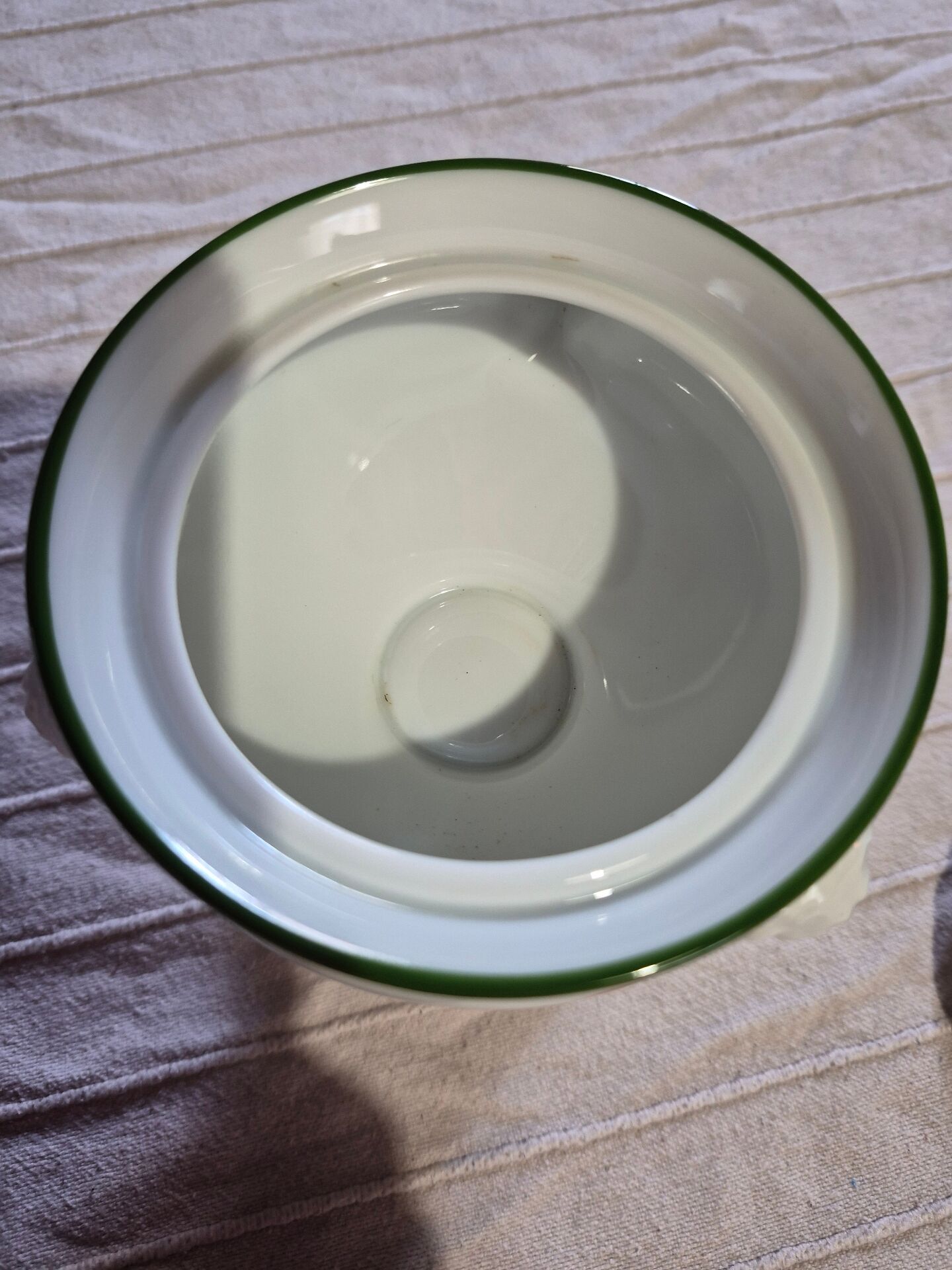 Sugar bowl chestnut Limoges