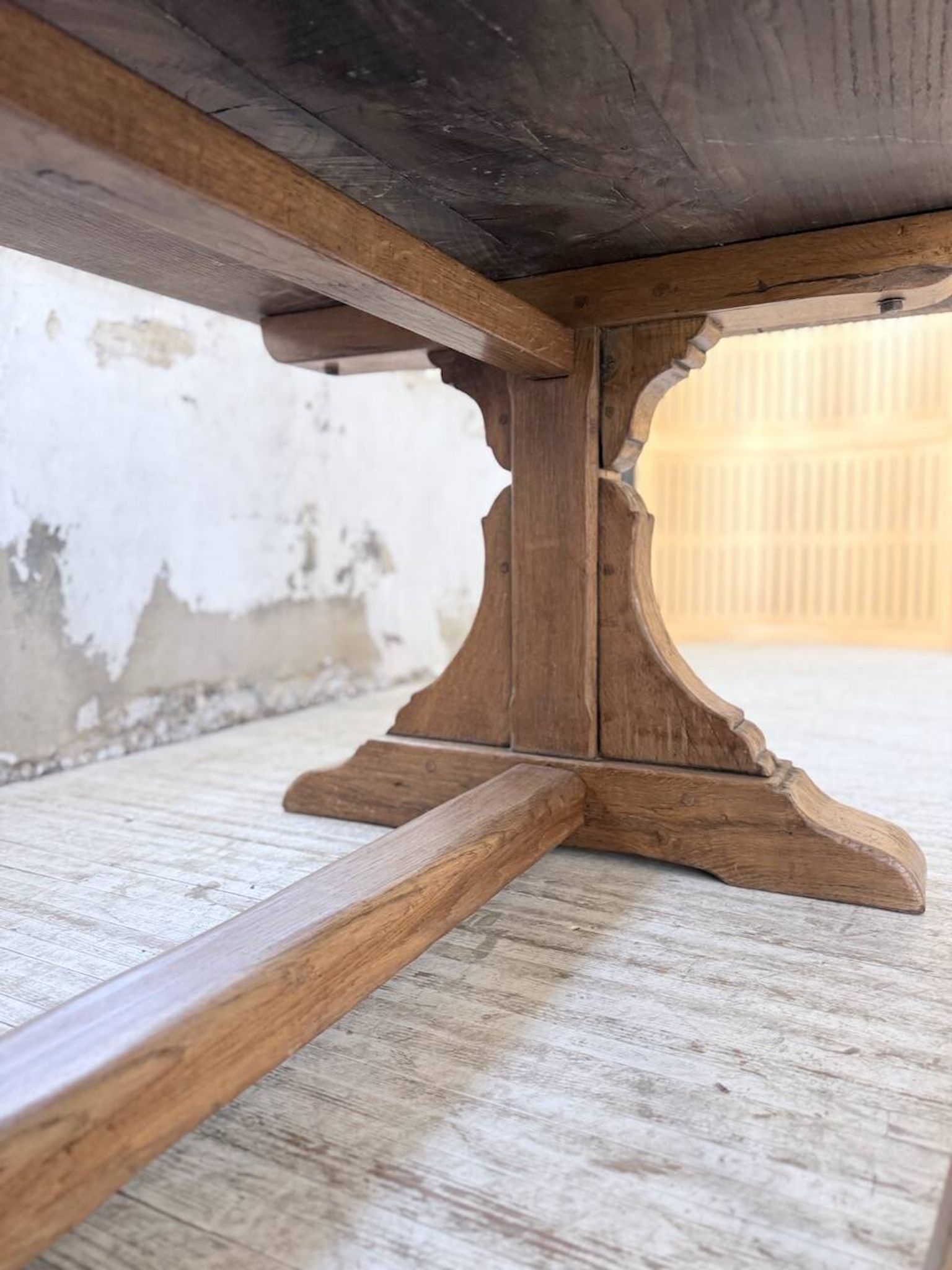 Table monastère chêne 1950 XXL