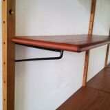 Danish vintage modular wall shelf, 1960