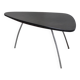 Table basse libre forme rare par Mauser Werke, années 1950.