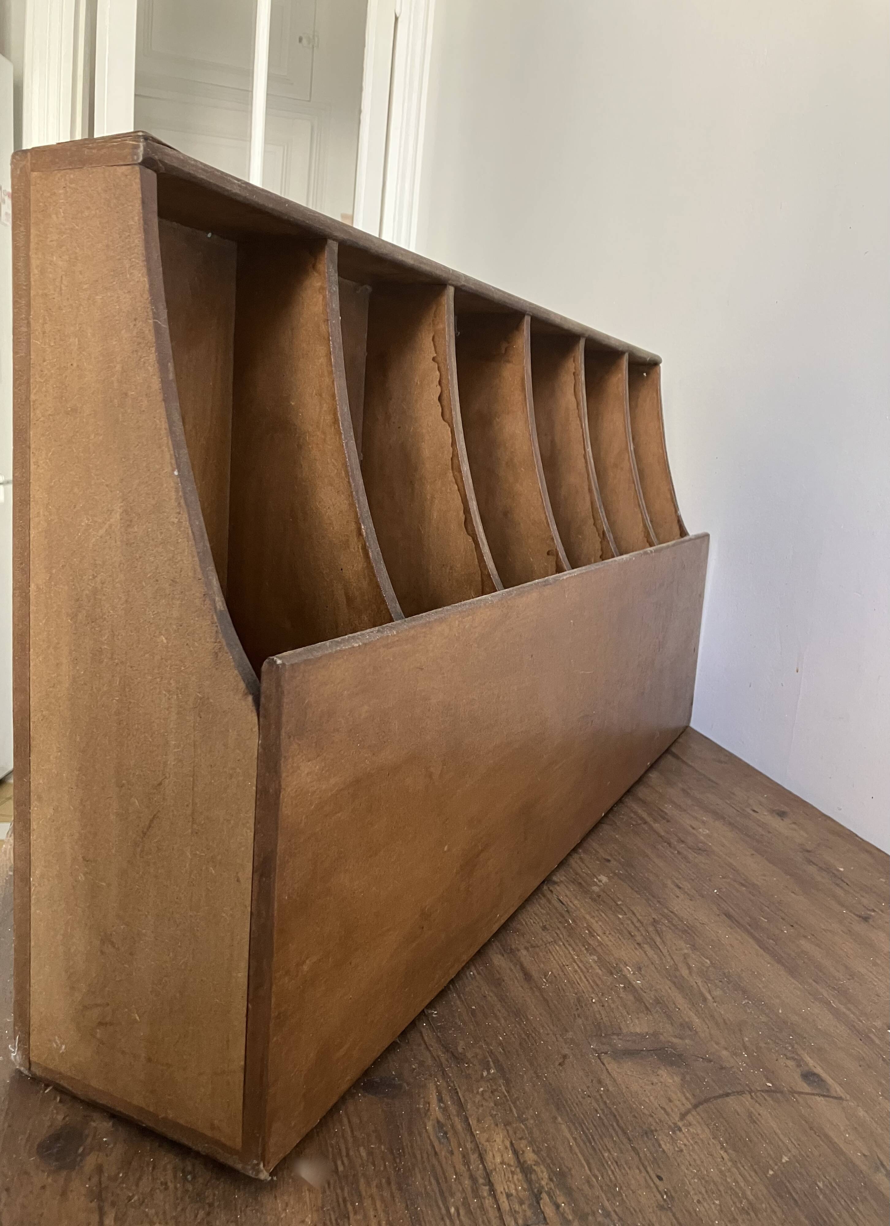 Old cutlery tray, storage unit