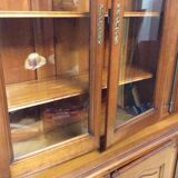 Cherry bookcase 4 doors