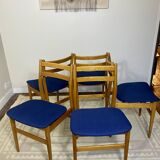 Set of 5 Scandinavian chairs from the year .
