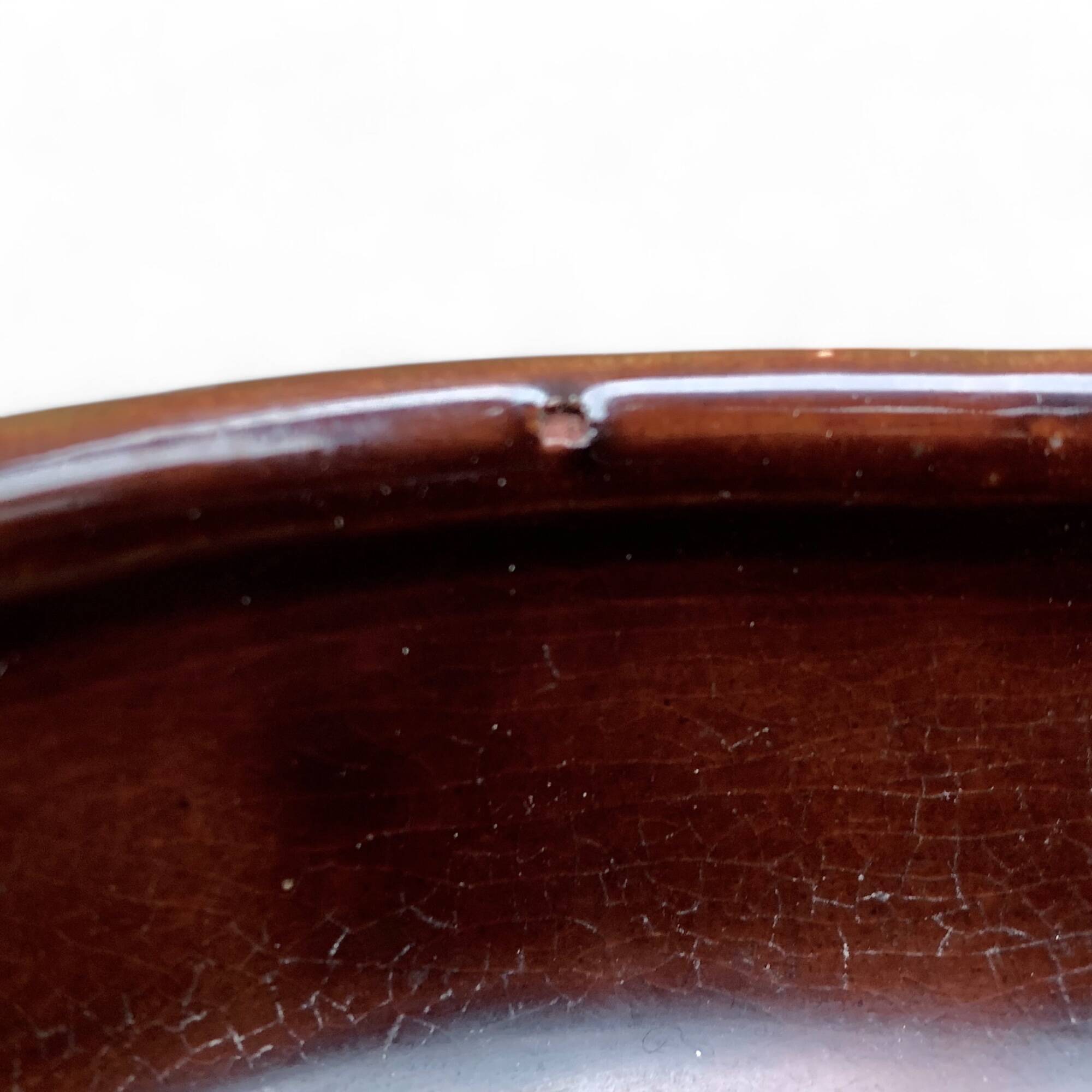 Vintage Scheurich Keramik Vase 517 - 30 - Fat Lava - West Germany