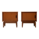 Pair of vintage Scandinavian bedside tables from the 60s/70s
