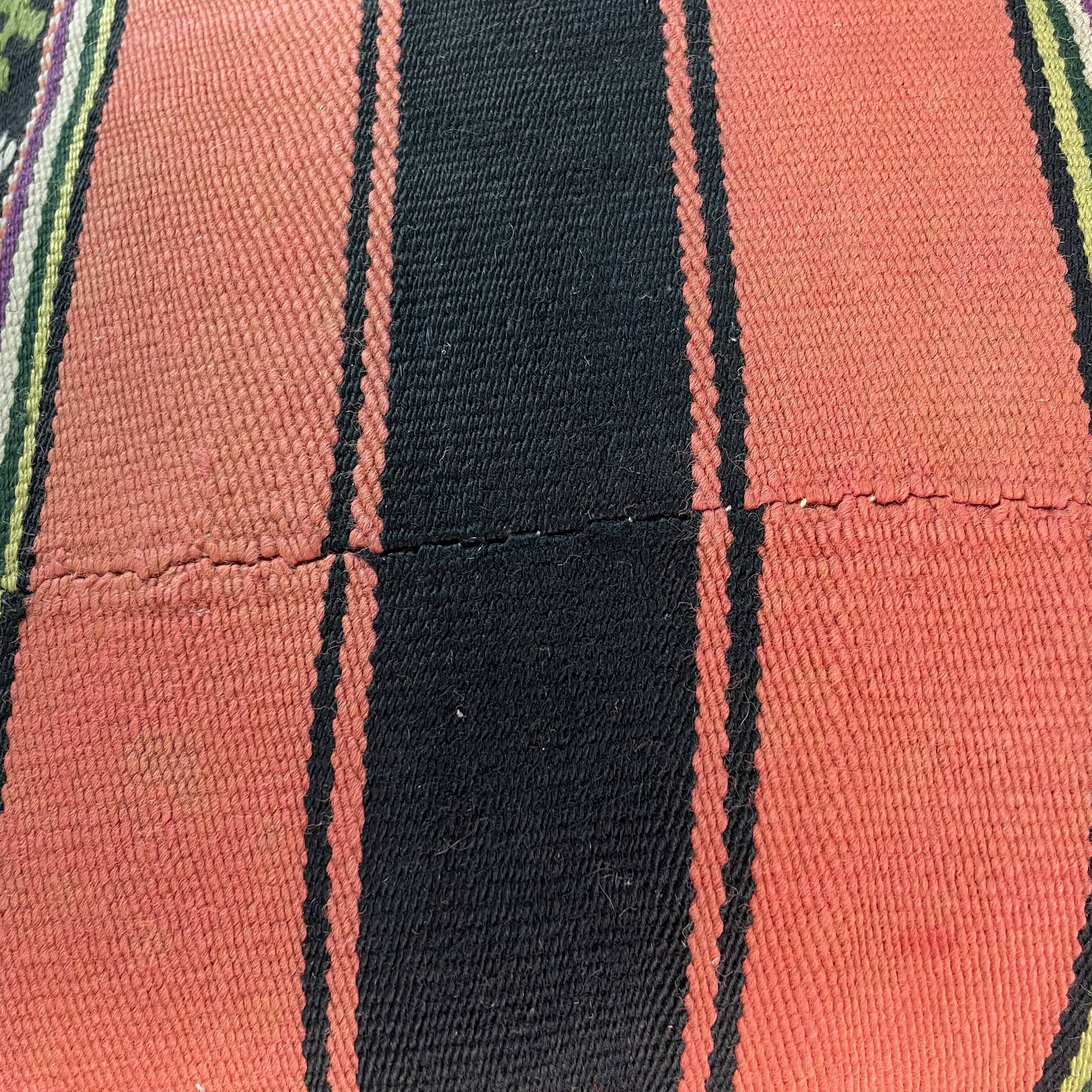 Vintage turkish kilim cushion cover