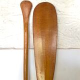 Lot of 2 paddles canoe vintage
