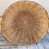 Vintage wicker presentation basket