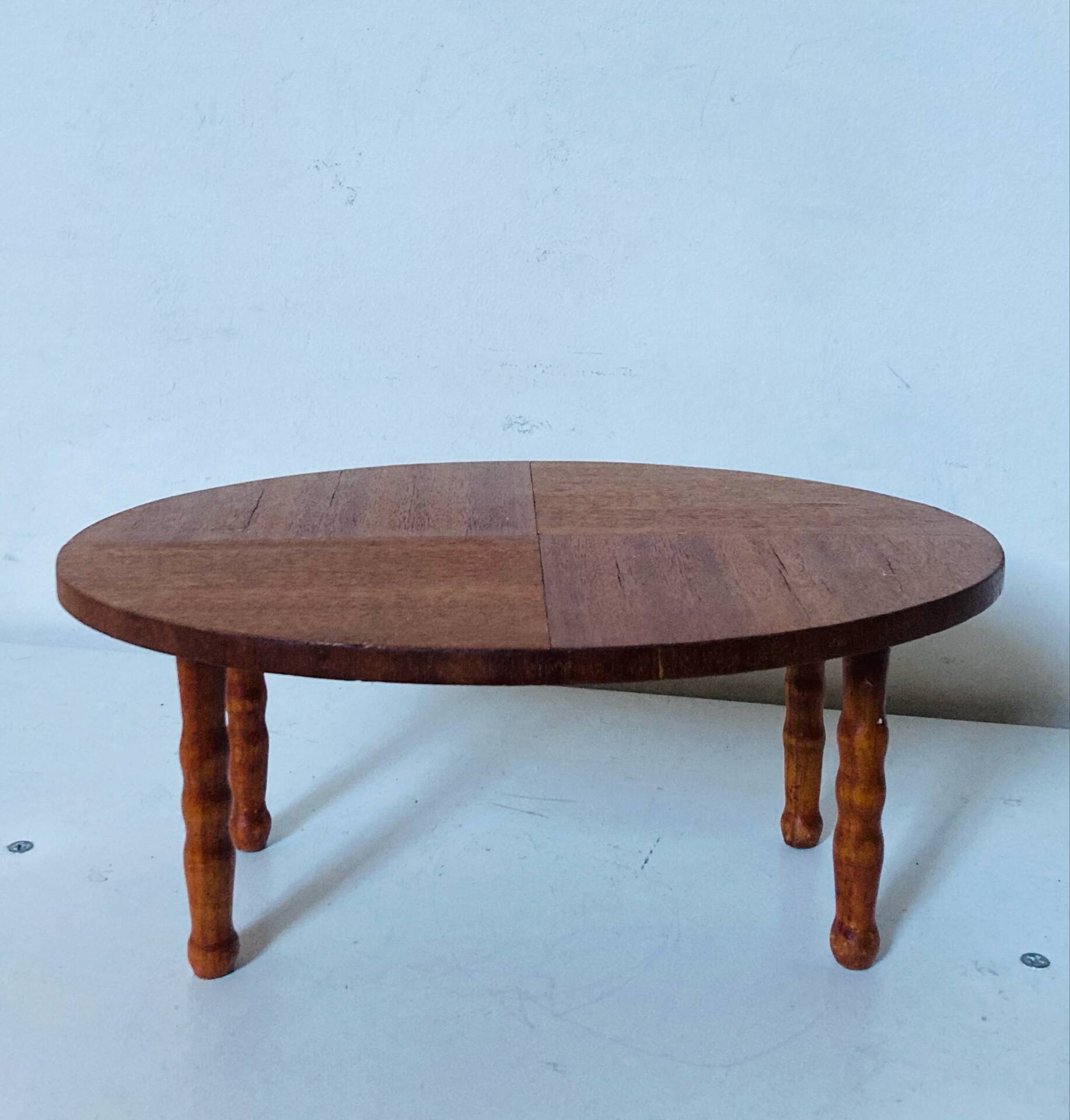 Table Scandinave en bois de Teck pour dînette années 1960/70