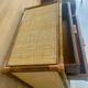 Vintage 4-drawer chest of drawers from 1970, rattan and bamboo, excellent condition.