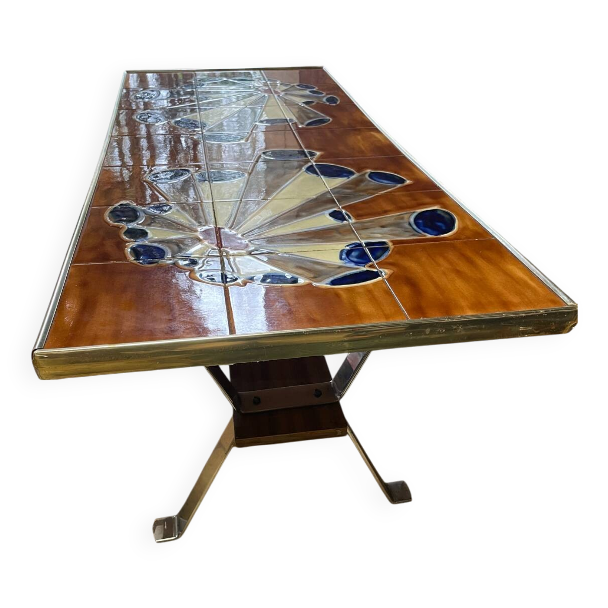 Ceramic coffee table Space Age 1970s