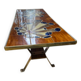 Ceramic coffee table Space Age 1970s