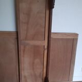 3-door Art Deco Parisian wardrobe and bevelled mirror
