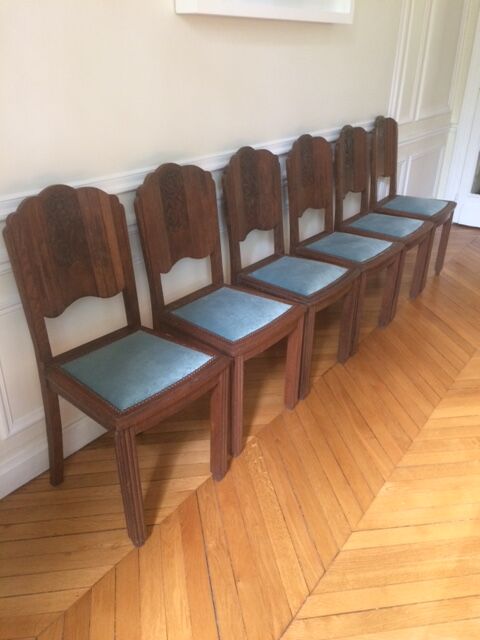 Suite de 6 chaises art déco 1925