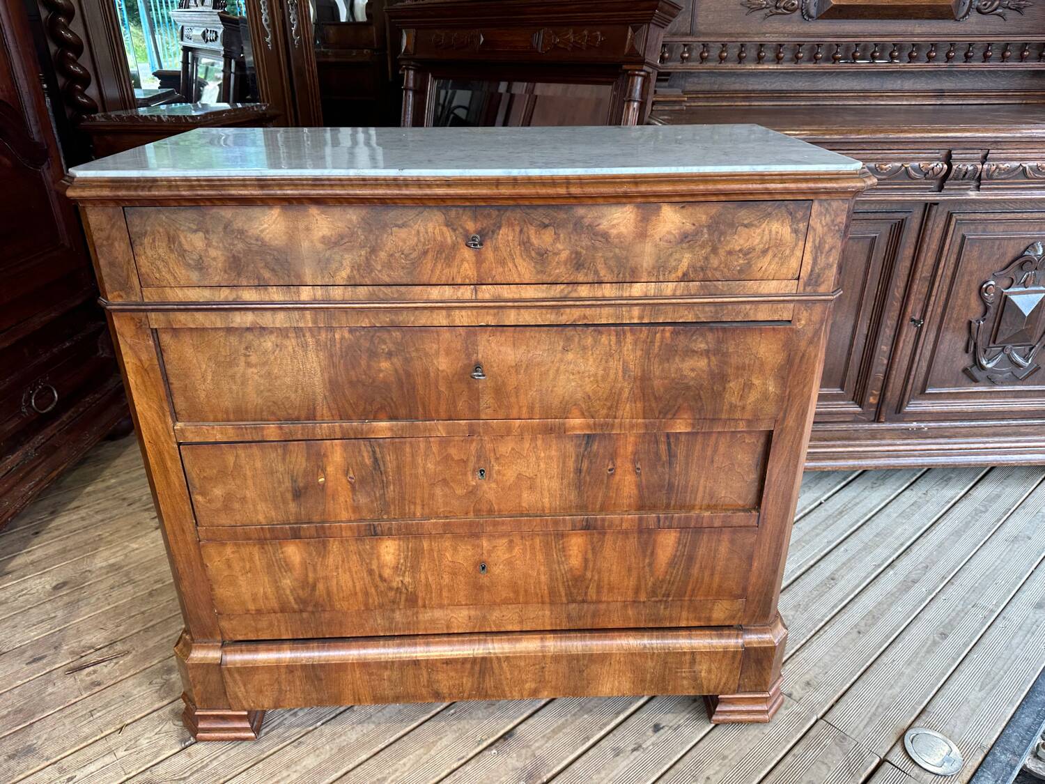 Louis Philippe chest of drawers