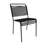 Stackable chairs black sinkhole