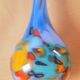 Soliflore en verre de Murano 60s