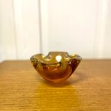 Murano 50's glass pocket or ashtray