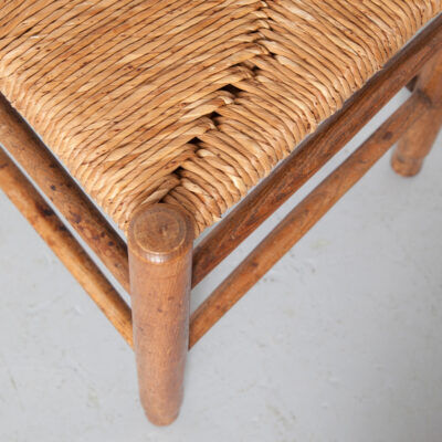 Dining chair oak sea rush