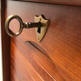 Louis Philippe style curtain binder cabinet