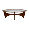 Astro oval coffee table - Victor Wilkins