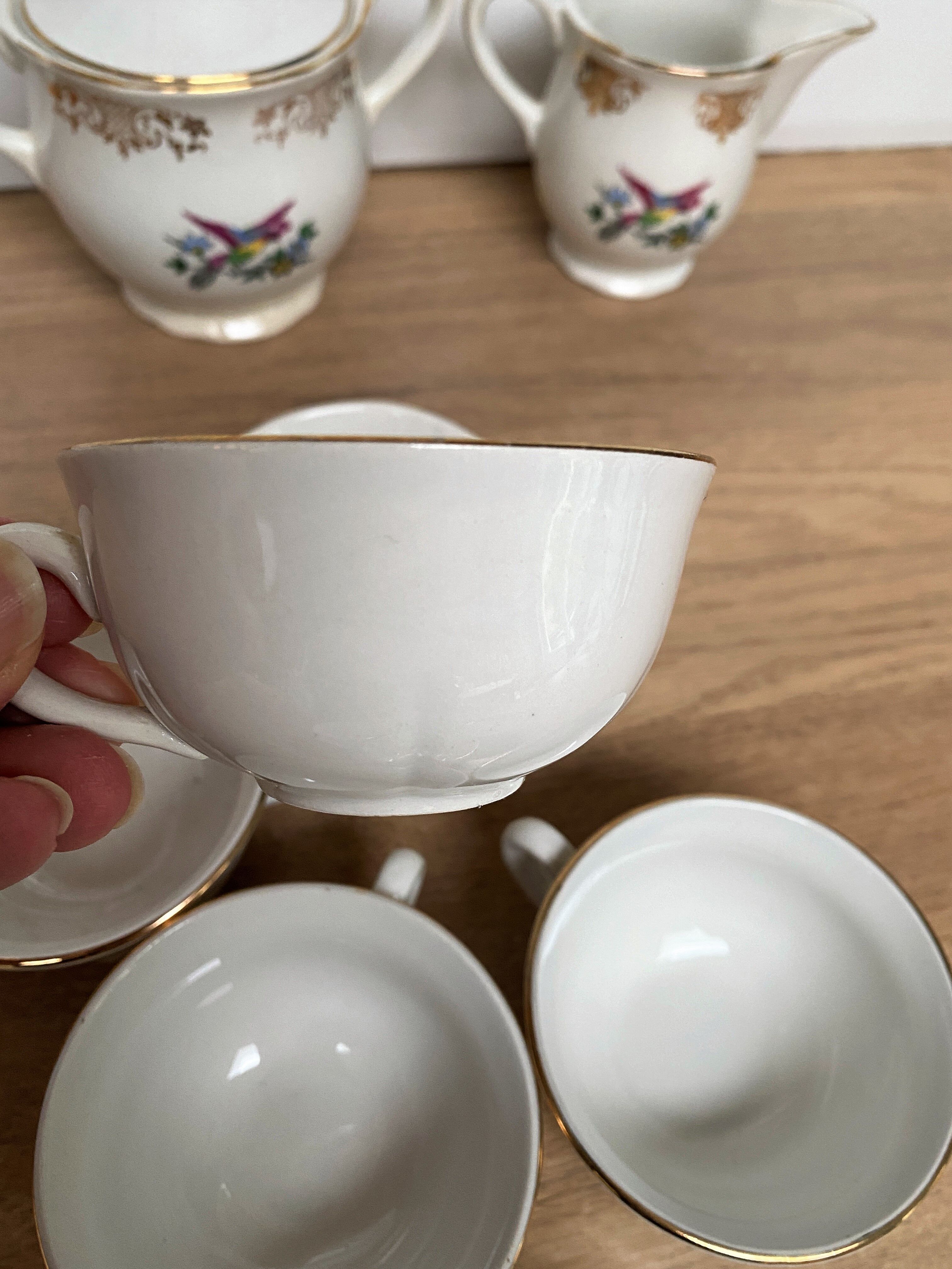 Earthenware coffee service