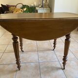 Solid wood table