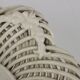 Antique ceramic basket, Veneto, 19th century