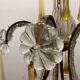 Crystal Beaded Murano Glass Drop Chandelier 1950’s