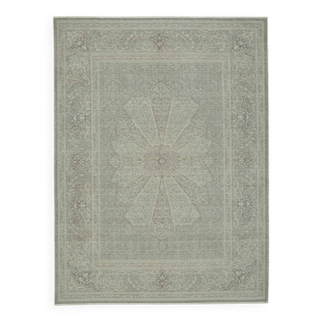 Tapis Oushak turc fait main 283 cm x 376 cm