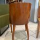 Paire Chaise Gondole Art Deco De Coene Circa 1930