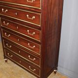 Semainier louis XVI en acajou XVIII