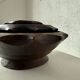 Brutalist wooden dishes, Savoyard popular art.