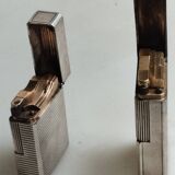 Lot de 2 briquets S.T. Dupont en argent